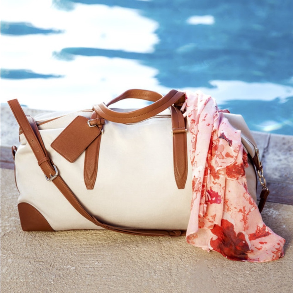 Overnight bag and pouch